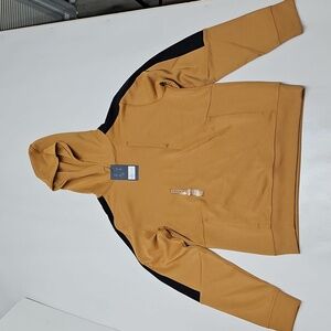 VRST Men's Small Pinnacle Fleece Hoodie Palomino Gold